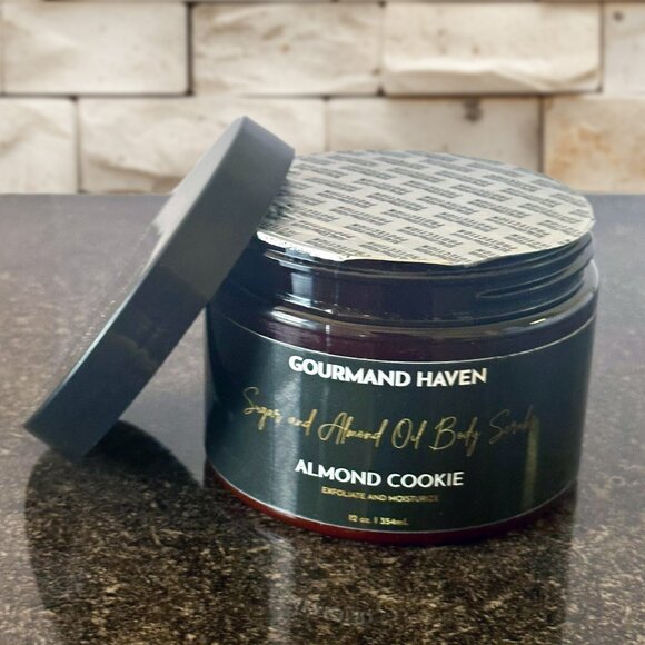 🍯Gourmand Haven Sugar and Almond Oil Body Scrub ~ NIB! - Picture 6 of 6